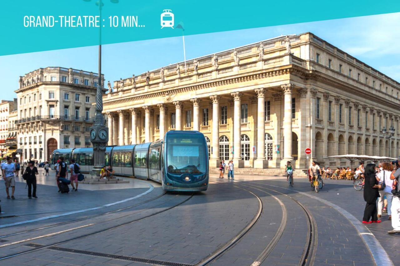 Life&Travel - Studio Cosy - Parking - Terrasse Bordeaux Ngoại thất bức ảnh