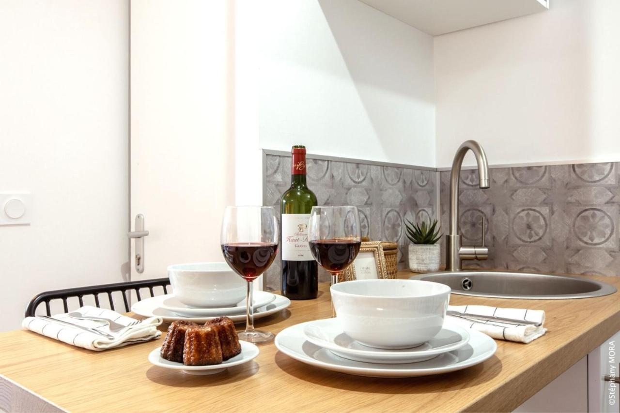 Life&Travel - Studio Cosy - Parking - Terrasse Bordeaux Ngoại thất bức ảnh
