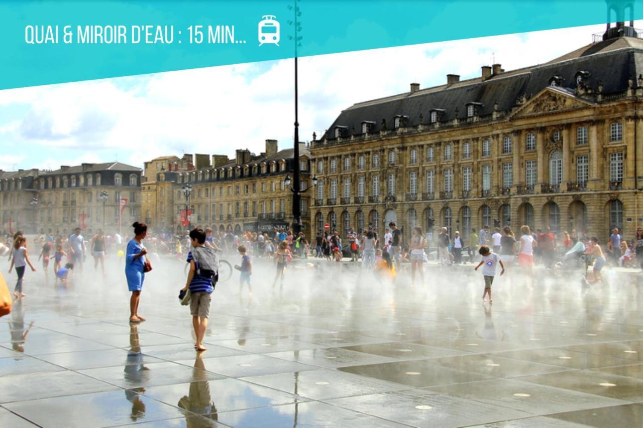 Life&Travel - Studio Cosy - Parking - Terrasse Bordeaux Ngoại thất bức ảnh